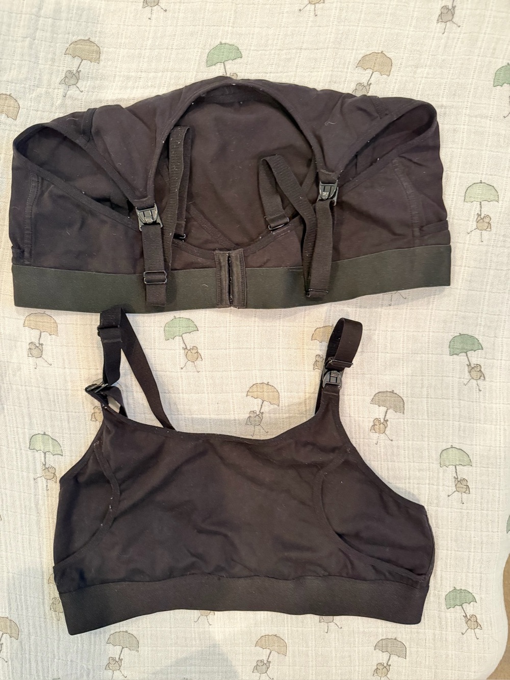 Hands-Free Pumping Nursing Bra - Black 2 in bundle - Picture 5 of 5